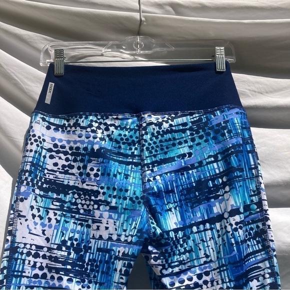 RBX blue patterned 3/4 length athletic pants, size SP - Picture 8 of 11